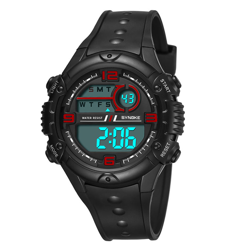 Fashion Men Outdoor Sport Waterproof Alarm Date Stopwatch Digital Wrist Watch