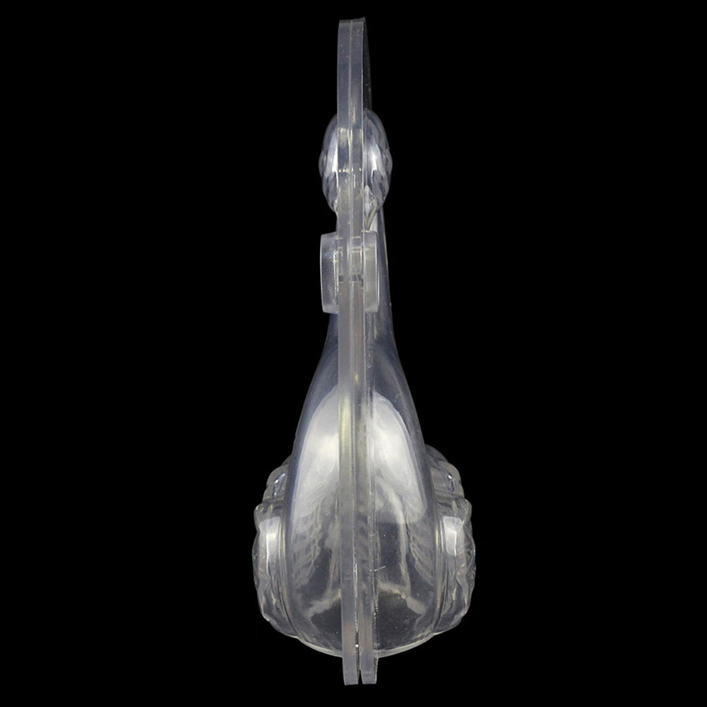 3D Swan Shaped Plastic Chocolate Mold Jelly Cake Decorating Baking Tool Mould
