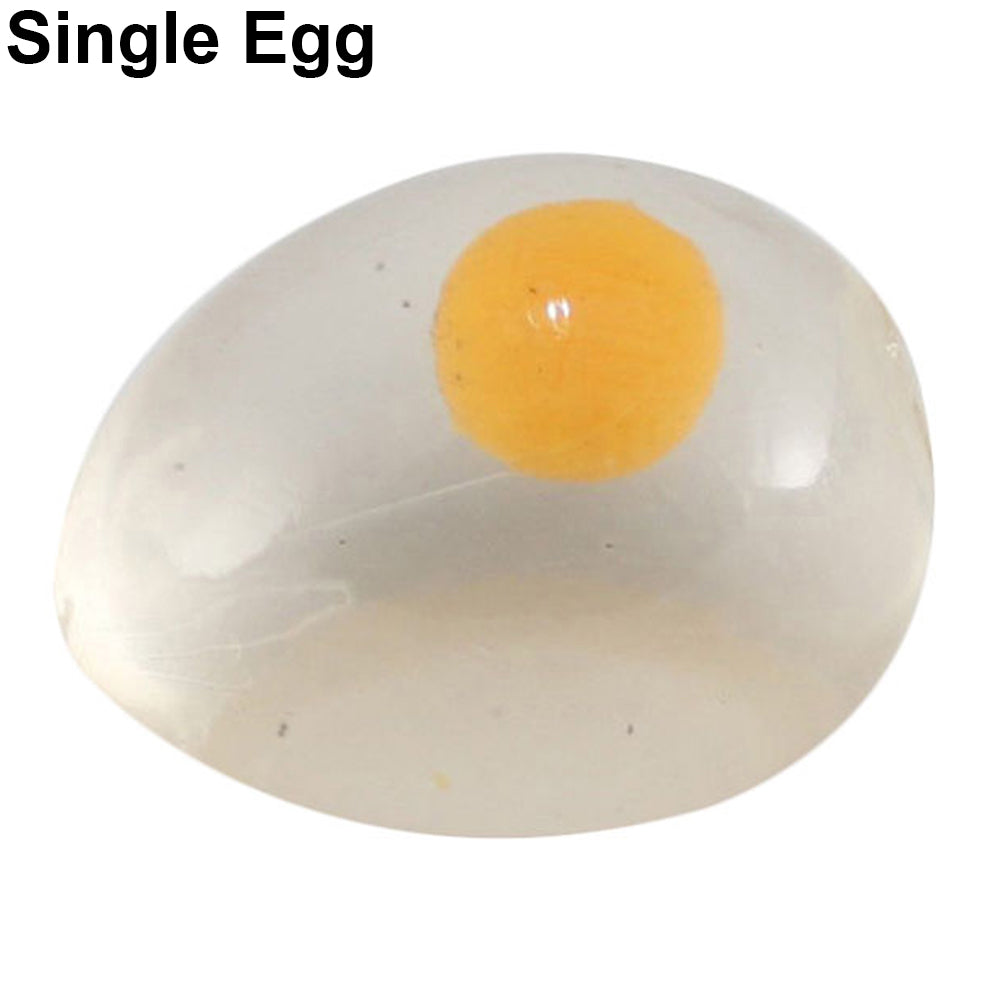 Novelty Anti Stress Ball Fun Splat Egg Venting Balls Reliever Toy Funny Gift