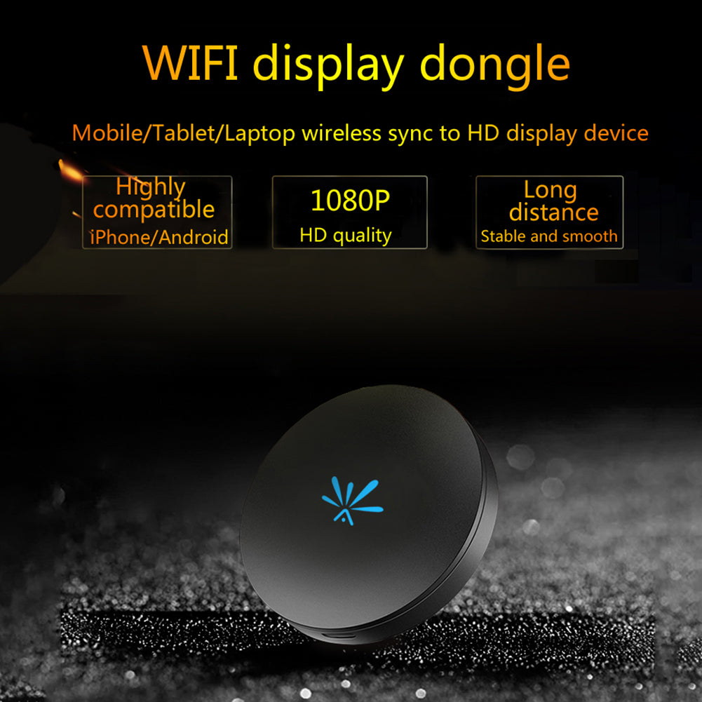 1080P HDMI WiFi Display Dongle Support for Airplay DLNA Miracast Home APP Phone