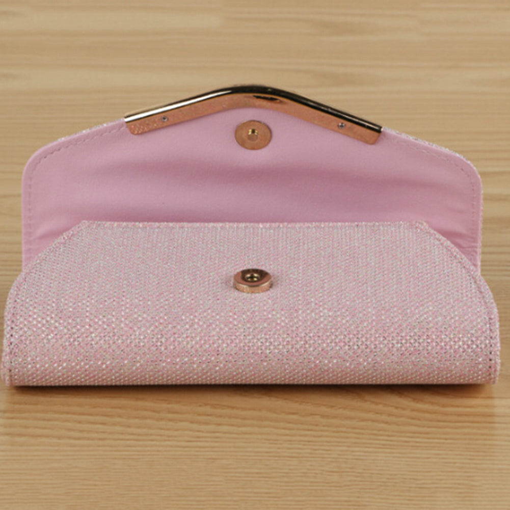 Luxury Women's Bling Glitter Purse Cocktail Party Evening Wedding Bag Clutch