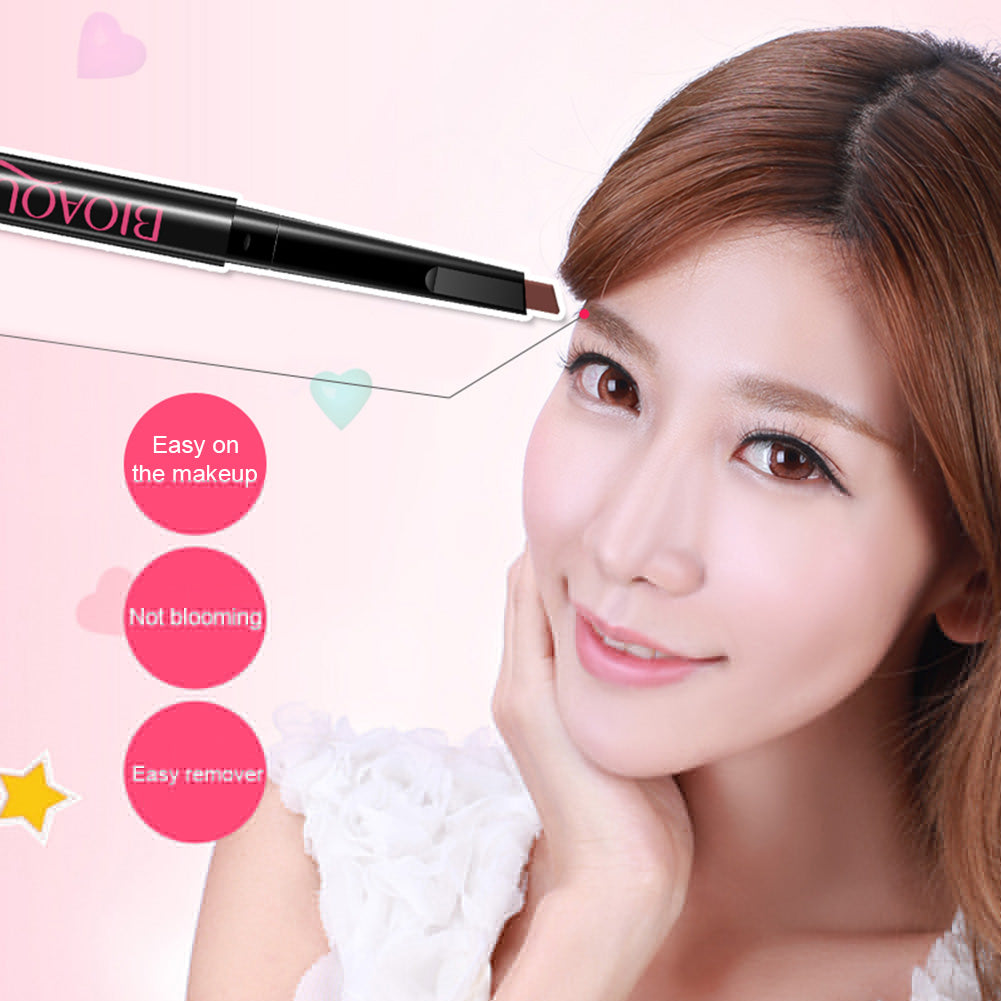 Waterproof Long-Lasting Rotary Eyebrow Pencil Stick Natural Eye Makeup Cosmetic