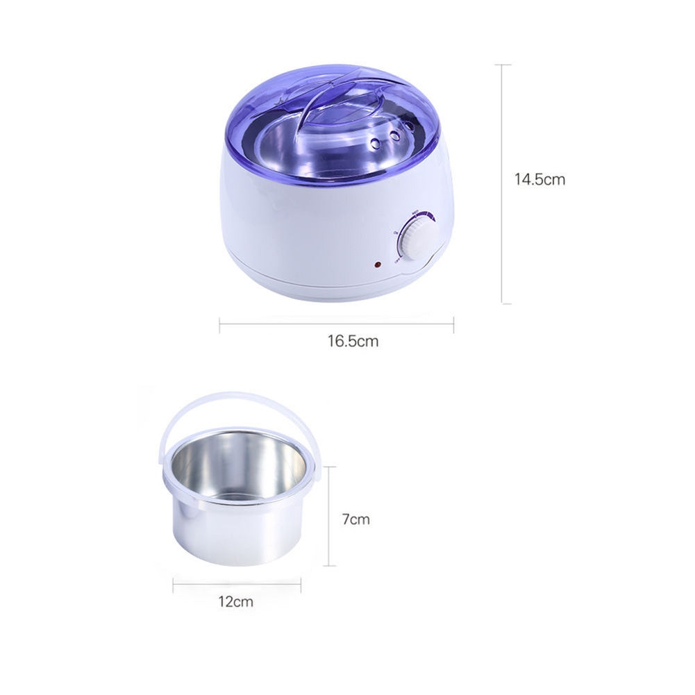 Pro Wax Kit Heater Pot Salon Waxing Hair Removal +100g Wax Bean+5Pcs Sticks