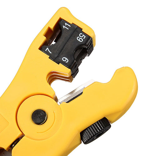 Rotary Coax Coaxial Cable Wire Cutter Stripping Tool RG59 RG6 RG7 RG11 Stripper