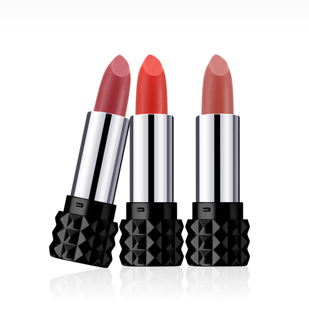 Long Lasting Matte Women Moisturizing Lipstick Party Wedding Fashion Cosmetic