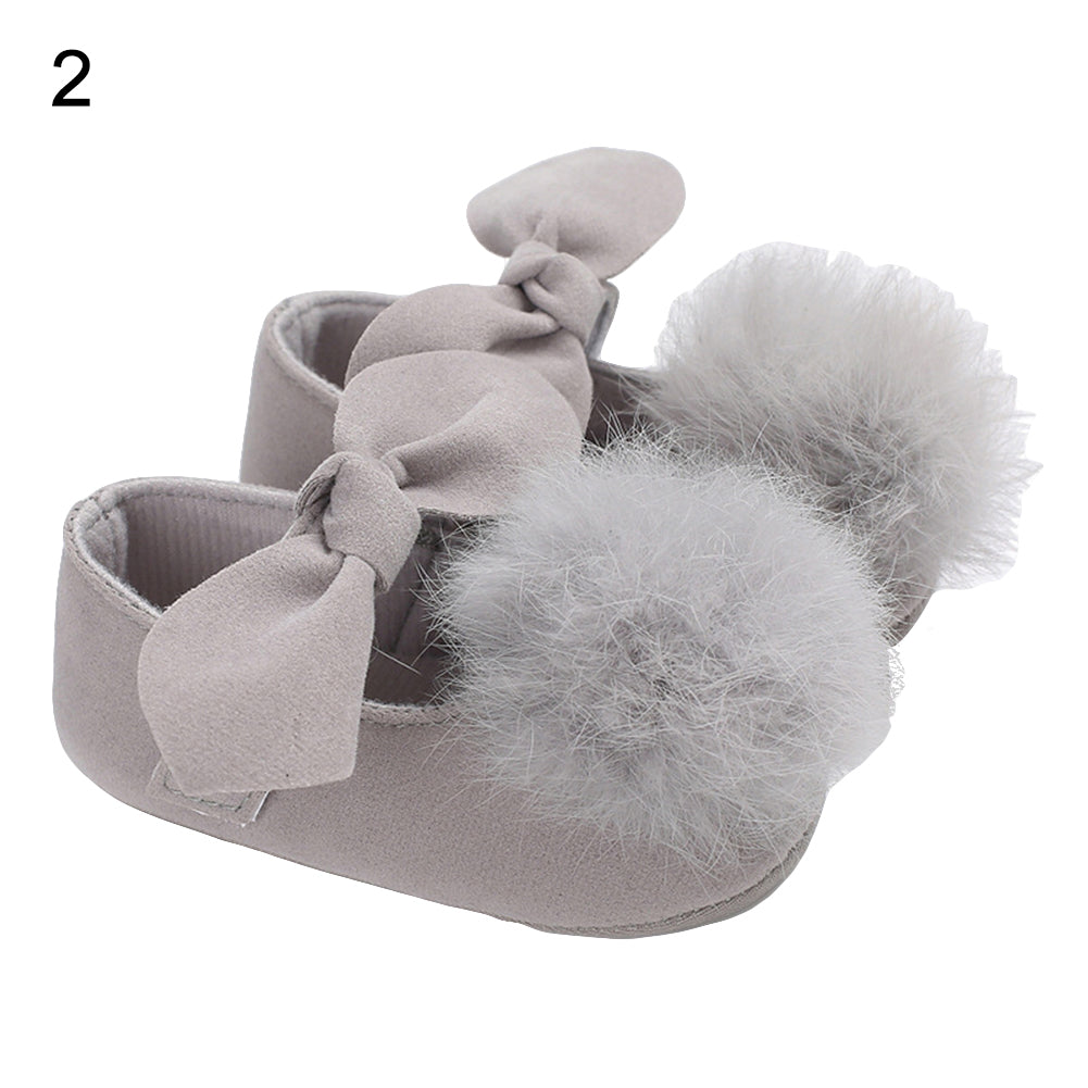 Simple Star Pattern Baby Boys Girls Casual Anti-Slip Winter Boots Thicken Shoes