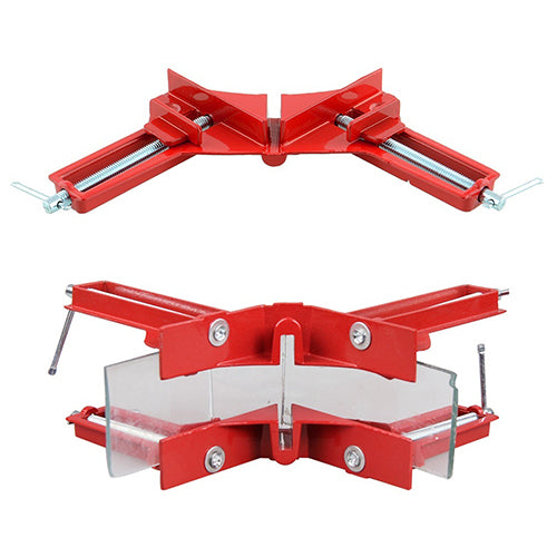 90 Degree Right Angle Clip DIY Picture Corner Clamp Woodworking Aluminum Kit