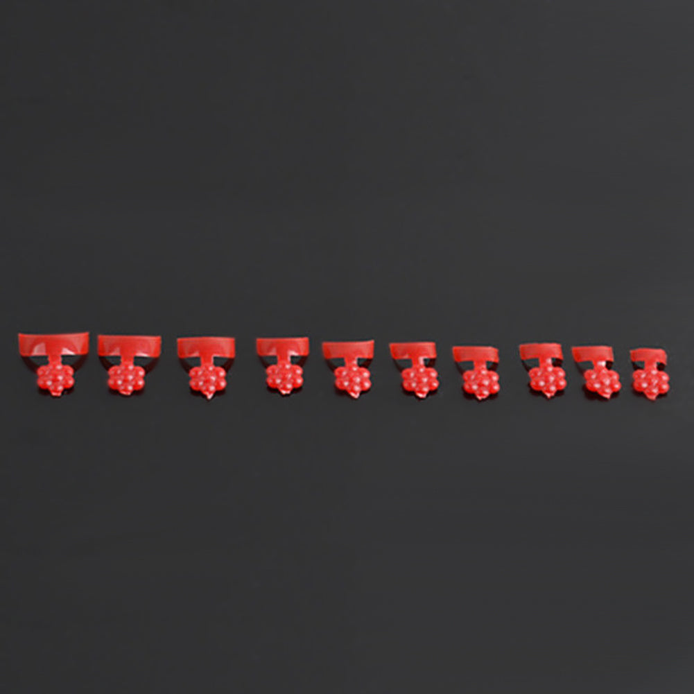 500Pcs Short French Nail Art Tips Acrylic UV Gel False Tips DIY Manicure Tool