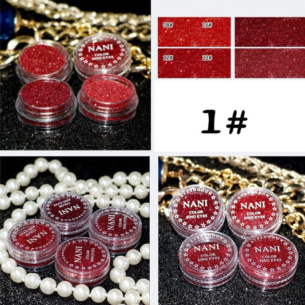 Fashion Glitter Highlighter Shimmer Eye Shadow Face Makeup Women Cosmetic