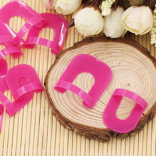 26 Pcs Nail Polish Edge Anti-Flooding Template Clips + 1 Pc Sticker Tool Set