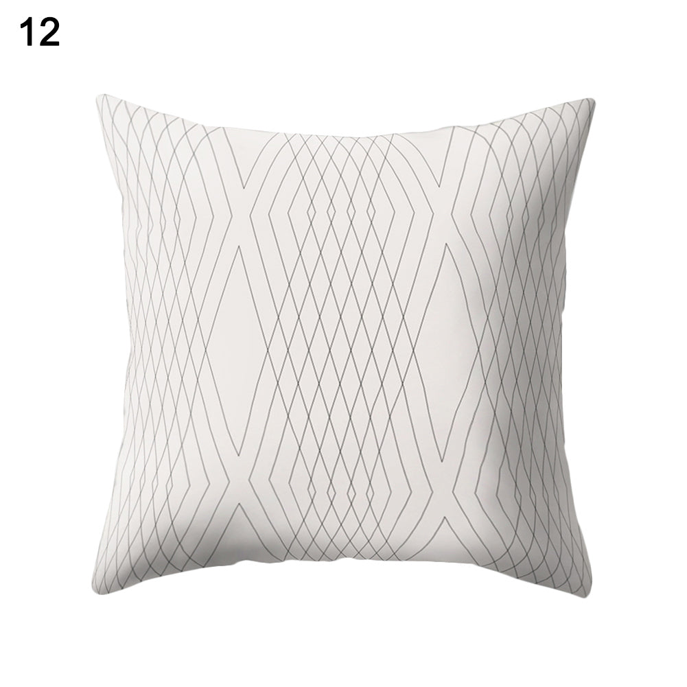 Rendering Color Throw Pillow Cover Cushion Case Pillowcase Car Home Sofa Decor