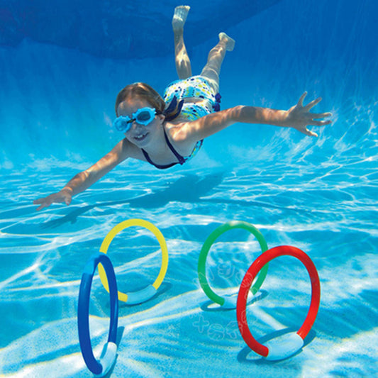 Diving Ring Sea Plant Rod Summer Swimming Pool Underwater Game Throwing Toys