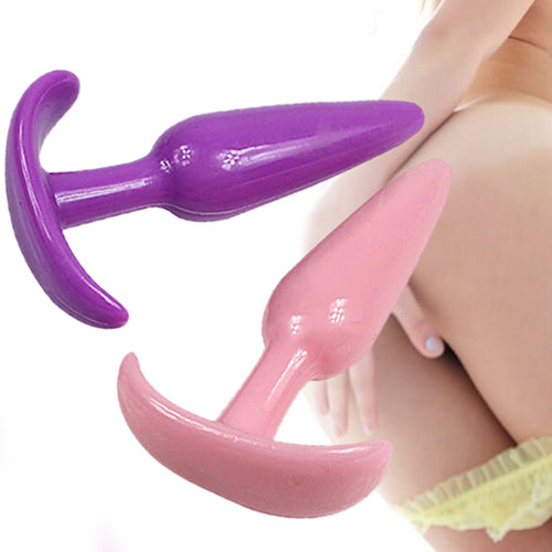 Men Women Couple Butt Anal Plug Flexible Dildo Adult Massager Product Sex Toy