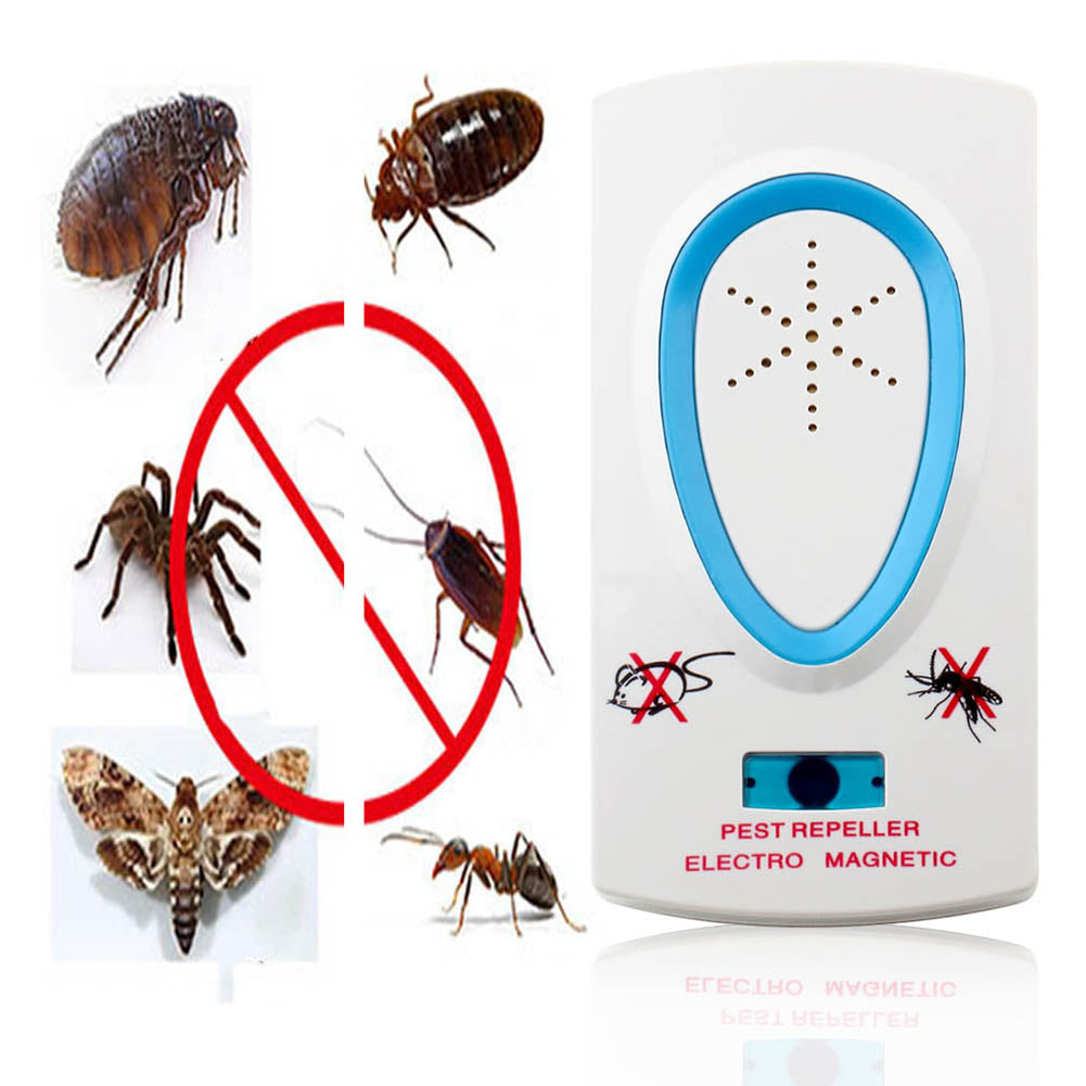 2.5W EU Plug Pest Repeller Electronic Mouse Rat Mosquito Insect Rodent Control