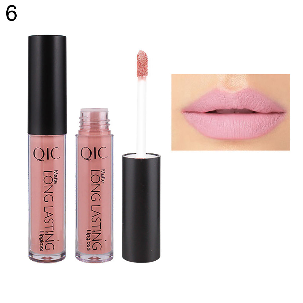 Long Lasting Matte Liquid Lipstick Sexy Beauty Lip Gloss Women Cosmetic Gift