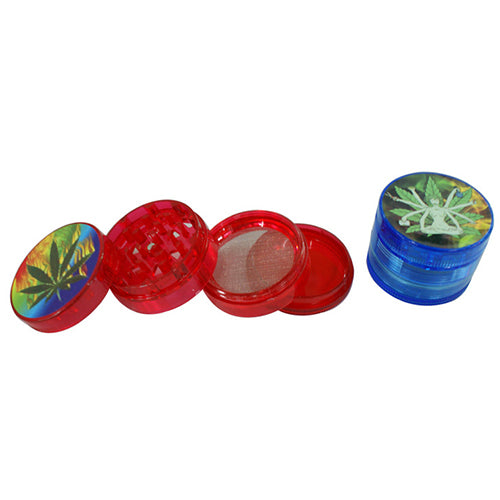 4 Layers 2inch Leaf Herbal Tobacco Grinder Spice Crusher Hand Mill Muller