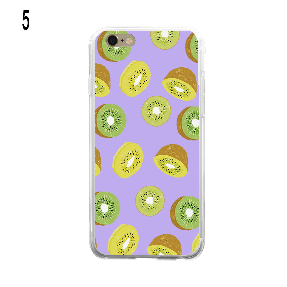 Cute Kiwifruit Print Phone Back Case Cover Skin for iPhone 6 Samsung Galaxy S6