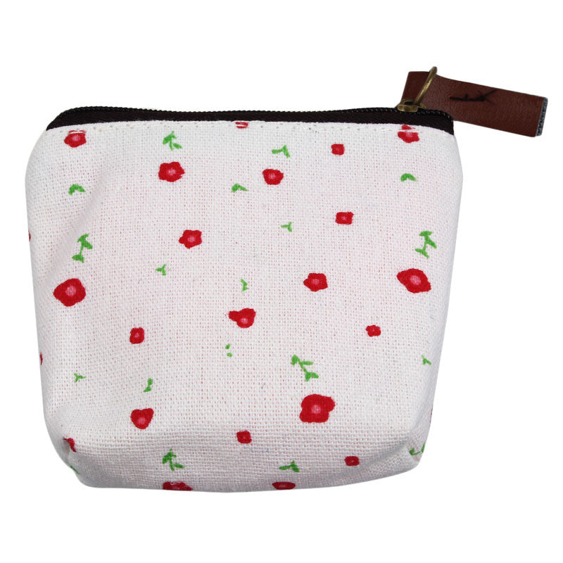 Local store Small Canvas Purse Zip Wallet Lady Coin Case Bag Handbag Key Holder BG