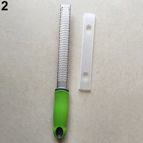 Multipurpose Lemon Citrus Cheese Zester Stainless Steel Grater Shredder Tool