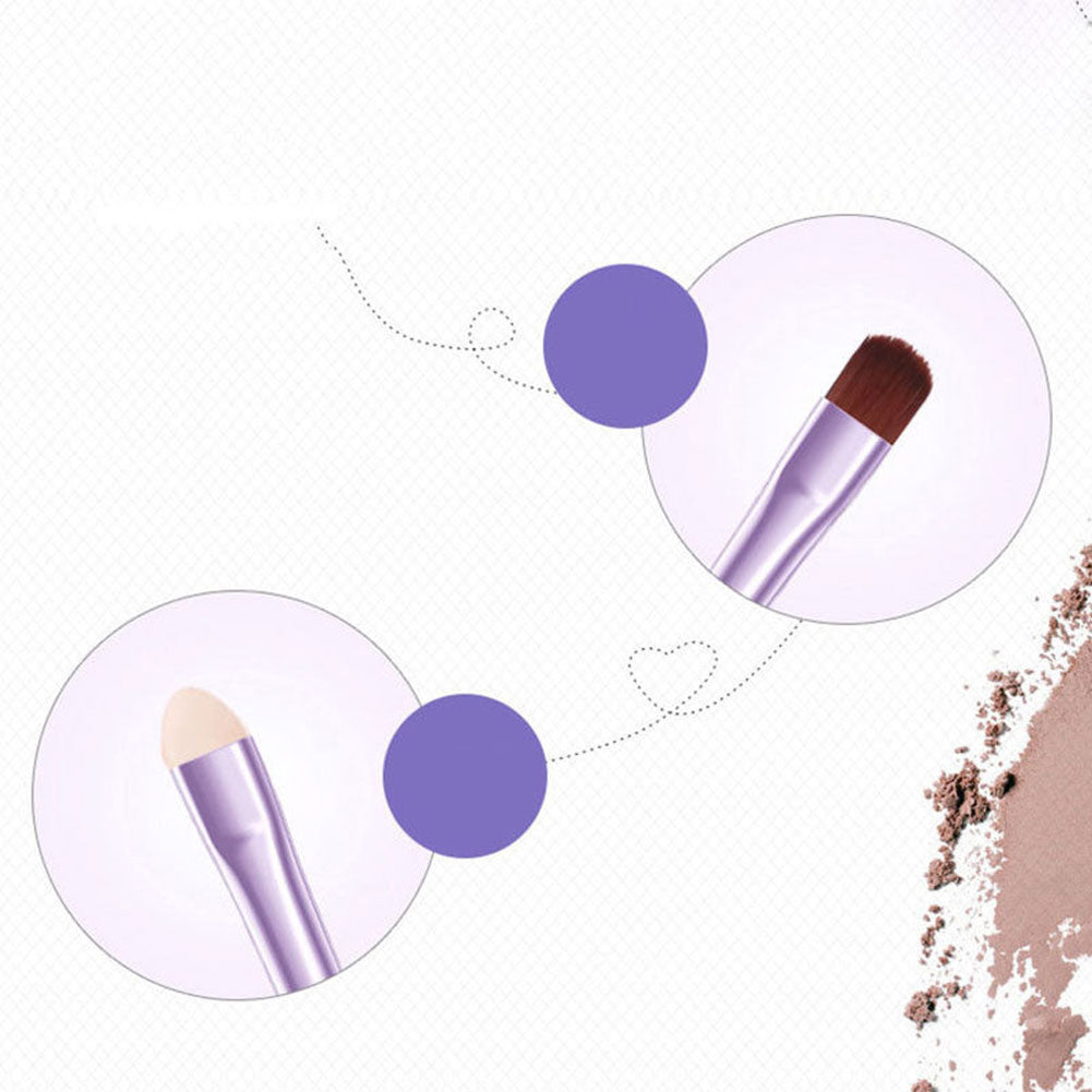 7Pcs Makeup Brushes Set Eye Lip Face Foundation Soft Fiber Hair Cosmetic Tool