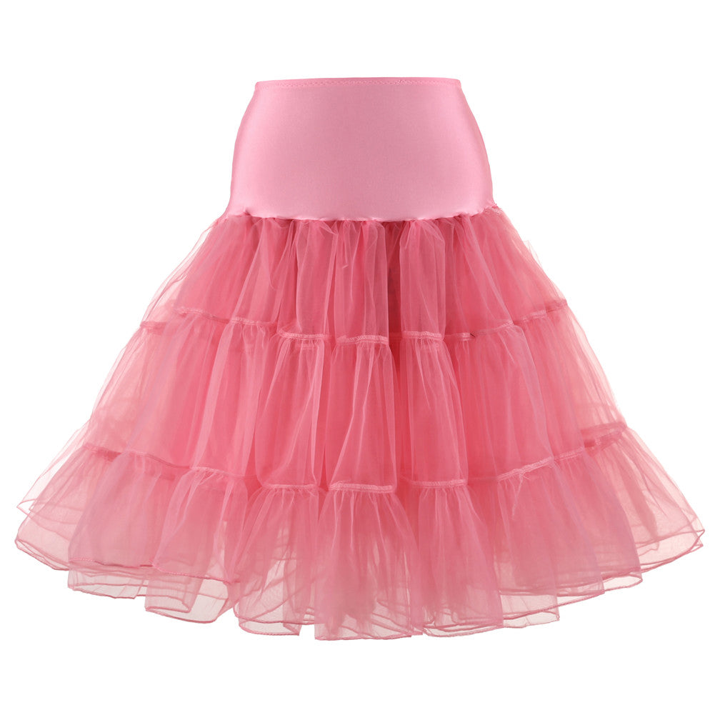 Girls' Vintage Underskirt Swing Petticoat/Rockabilly Lovely Tutu/Fancy Net Skirt