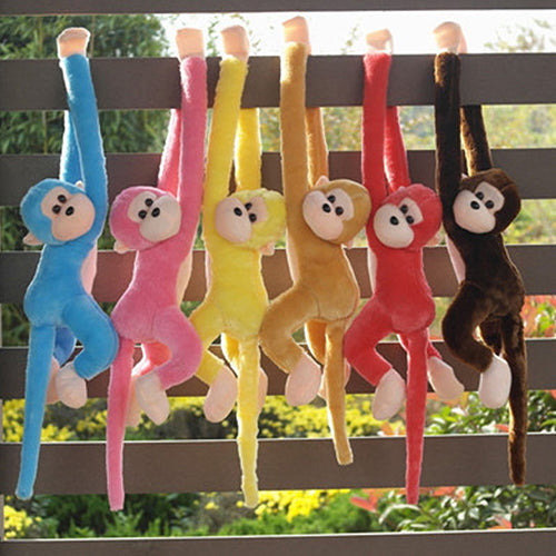 Cute Screech Monkey Plush Long Arm Animal Toy Doll Gibbons Valentine’s Day Gift