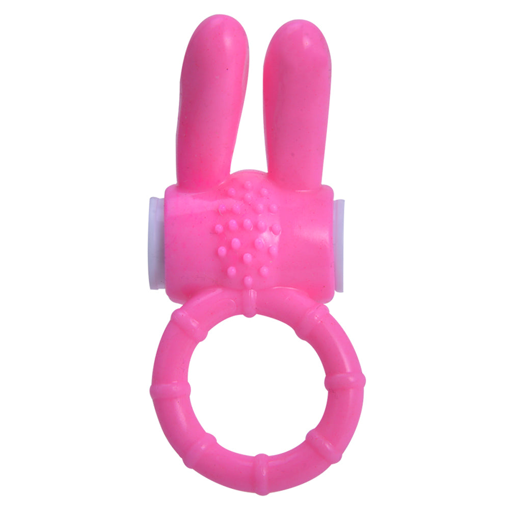 Unisex Adult Sex Toy Rabbit Ear Vibrator Silicone Stimulation Masturbation Tool