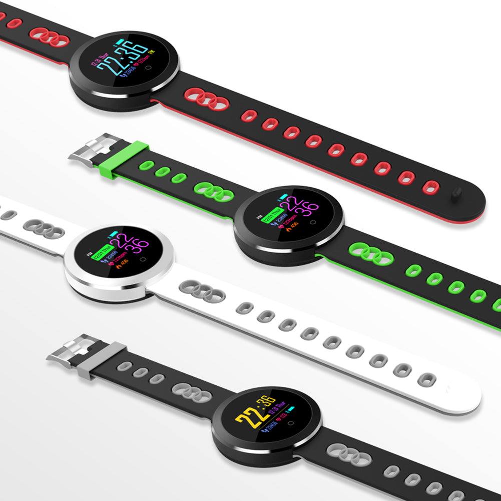 Waterproof Heart Rate Blood Pressure Wristband Fitness Tracker Smart Bracelet