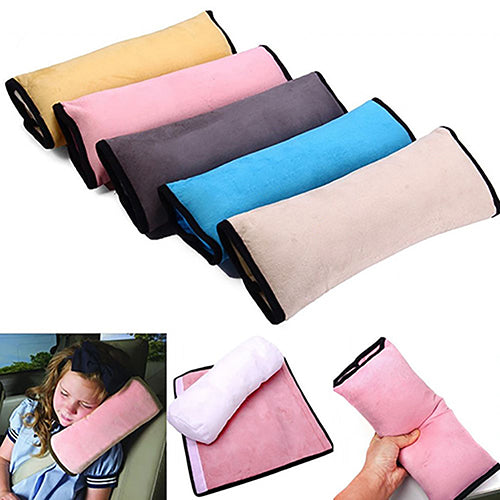 Safety Kids Car Seat Harness Shoulder Pillow Belt Sleeping Back Soft Cushion Pad