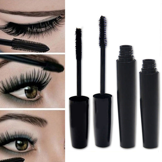 2Pcs Long Lasting Mascara Eyelash Black Long Curling Makeup Eye Lashes Extension