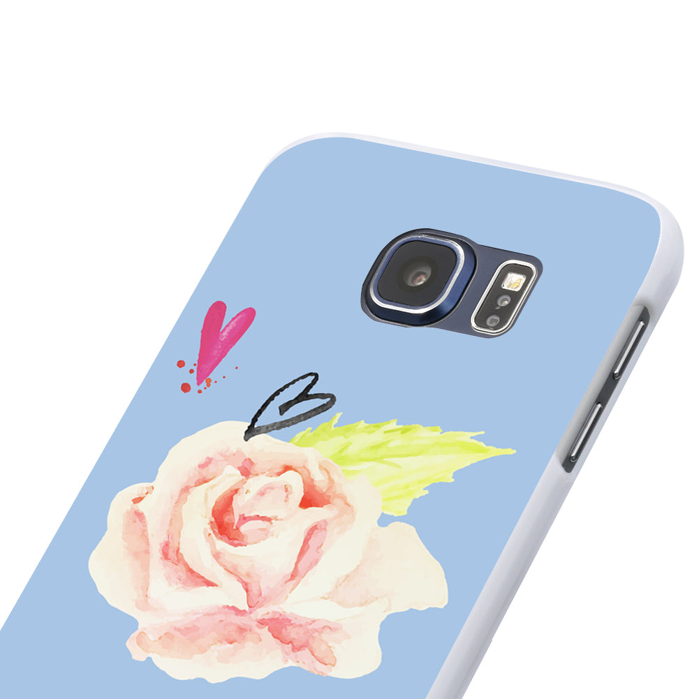 Hand-painted Roses Case Cover for iPhone 5S 6 7 Samsung Galaxy S5 S6 S7 Plus