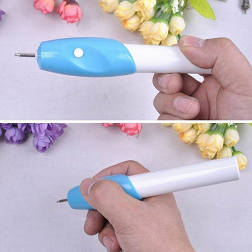 Electric Engrave Engraving Engraver Pen Jewelry Glass Wood Carve Tool DIY