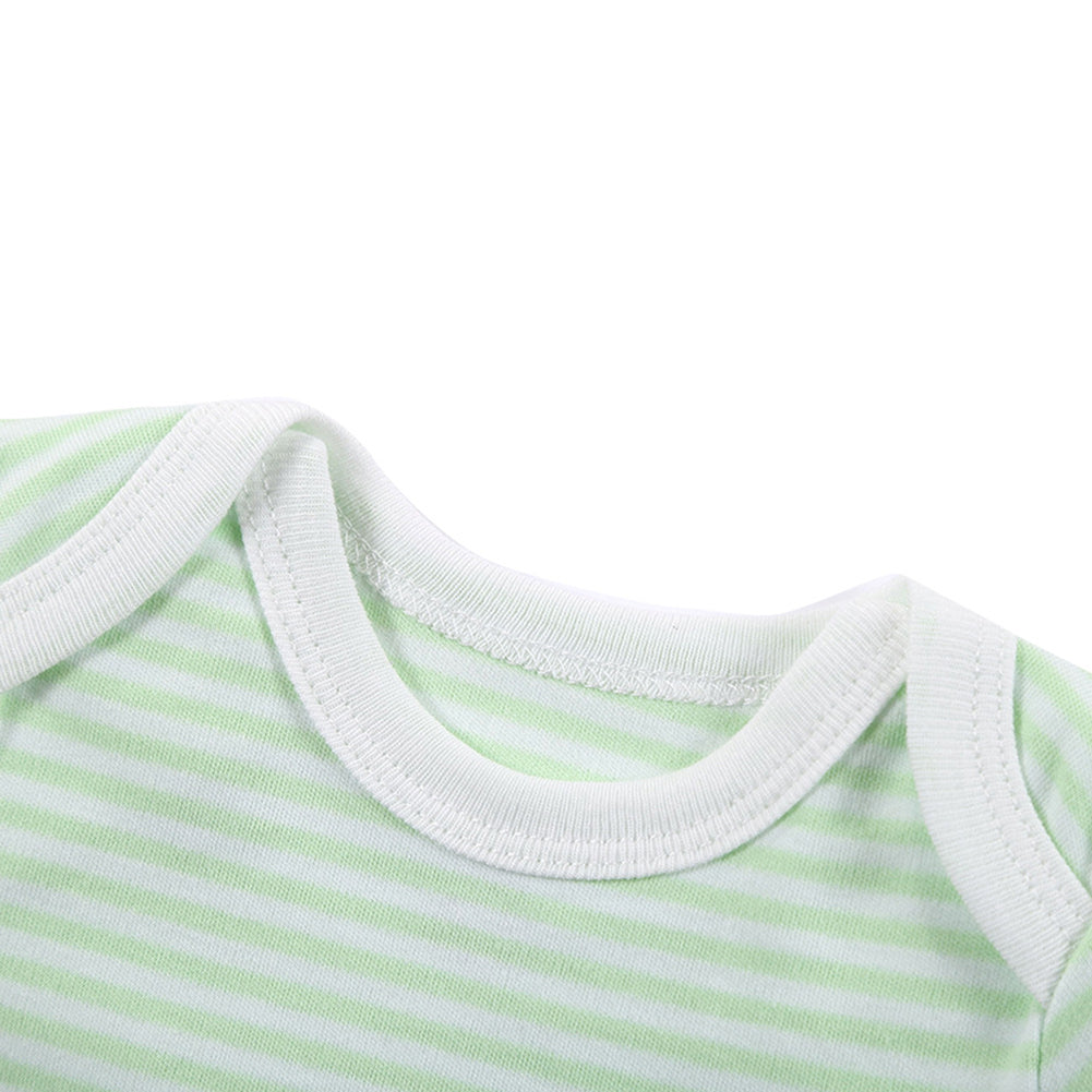 Fashion Infant Baby Boy Girl Short Sleeve Romper Stripe Summer Babysuit Jumpsuit