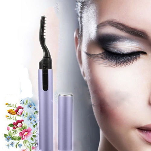 Mini Pen Style Electric Heated Eyelash Eye Lashes Curler Long Lasting Makeup Kit