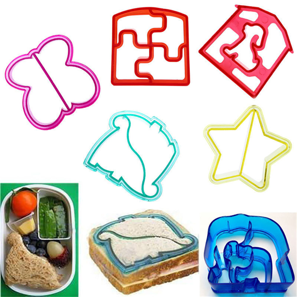 Funny Animal Shaped Lunch Sandwich Toast Cookies Cake Bread Cutter DIY Mold