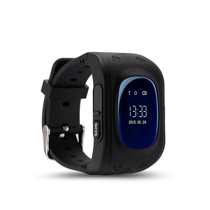 Anti Missing Q50 OLED Child GPS Tracker smart clock