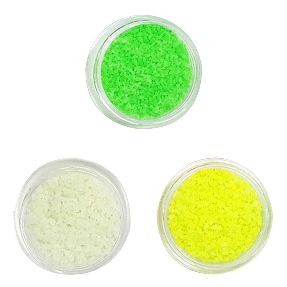 Glitter Beauty Nail Art Luminous Powder Sticker Acrylic Manicure Tips DIY Decor