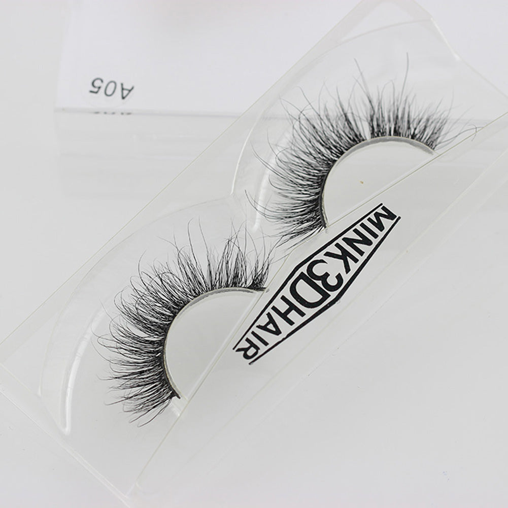 1 Pair Thick False Fake Eyelashes Lady Long Curl Eye Lashes Makeup Extension