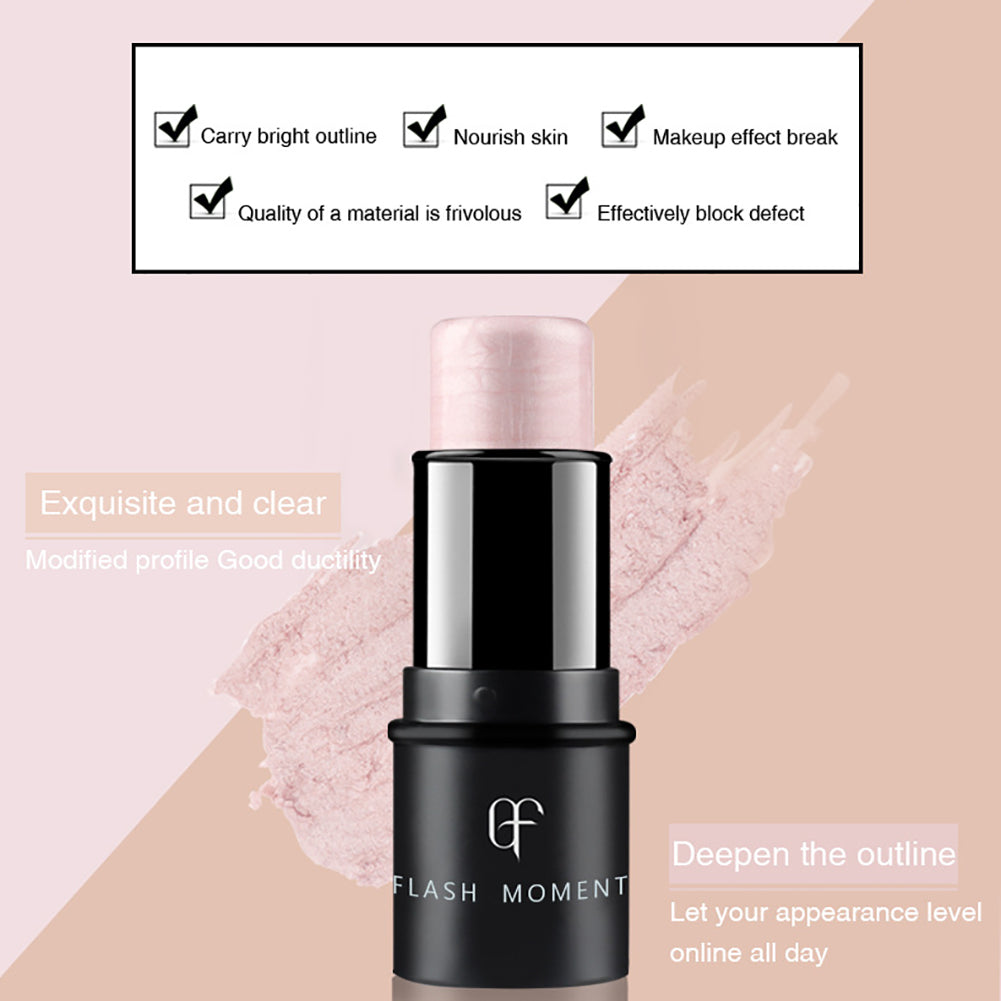 Makeup Natural Cream Face Eye Foundation Concealer Highlight Contour Pen Stick