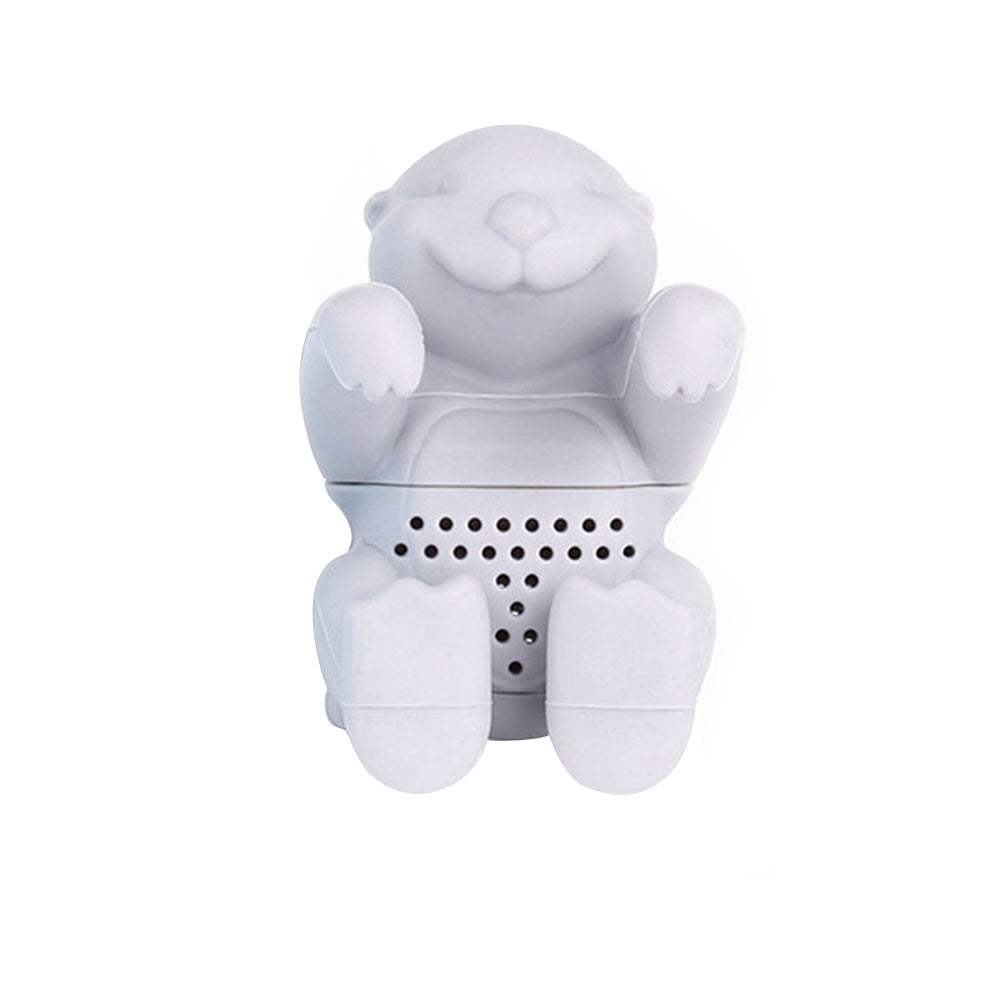 Novelty Leaf Strainer Herbal Spice Filter Silicone Animal Sloth Tea Infuser