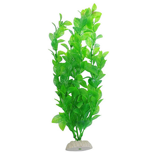 1x Green Aquatic Artificial Fish Tank Plant Aquarium Landscape Decor Water Grass