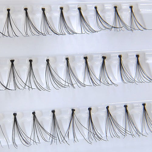 60Pcs/Tray Women's False Eyelashes Beauty Makeup Cluster Eye Lash Extensions