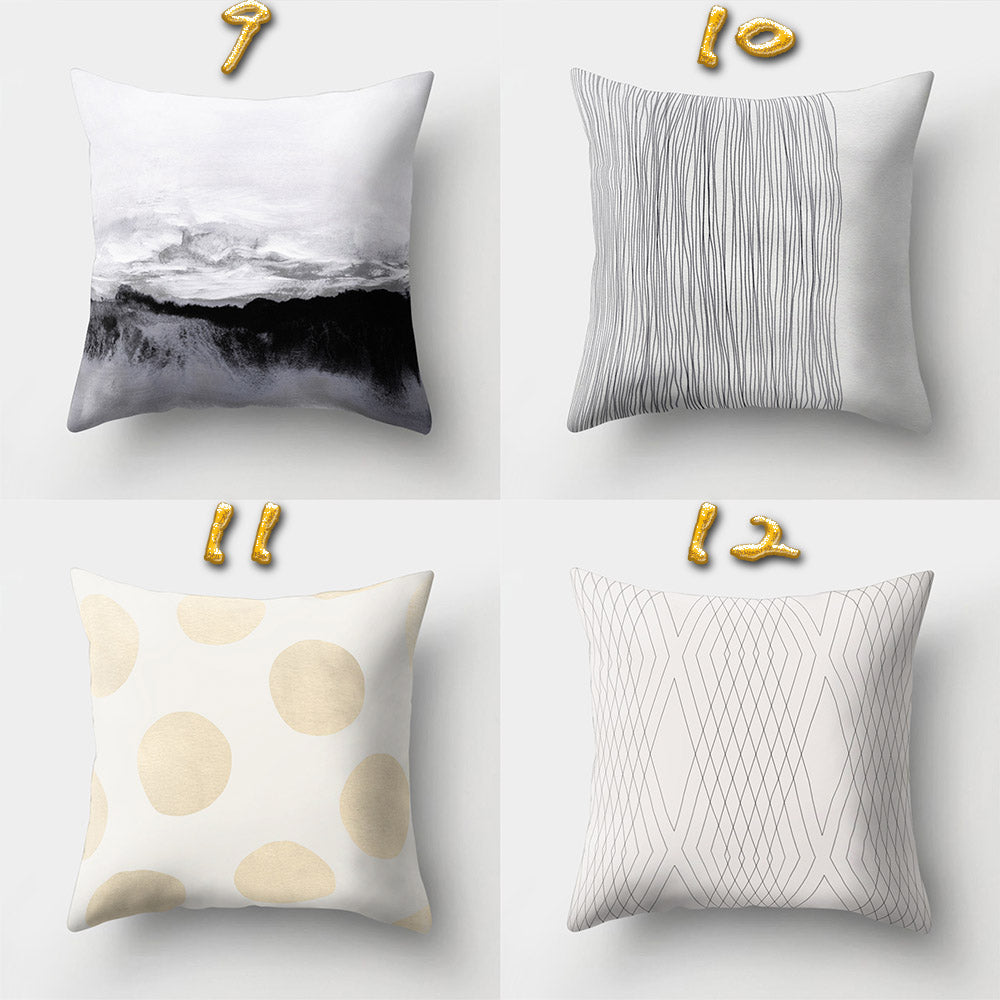 Rendering Color Throw Pillow Cover Cushion Case Pillowcase Car Home Sofa Decor