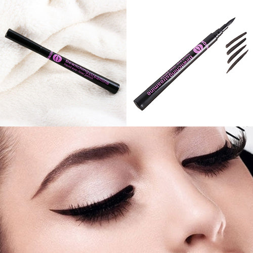 Black Waterproof Eyeliner Makeup Beauty Cosmetic Ultra-Fine Eye Liner Pen Pencil
