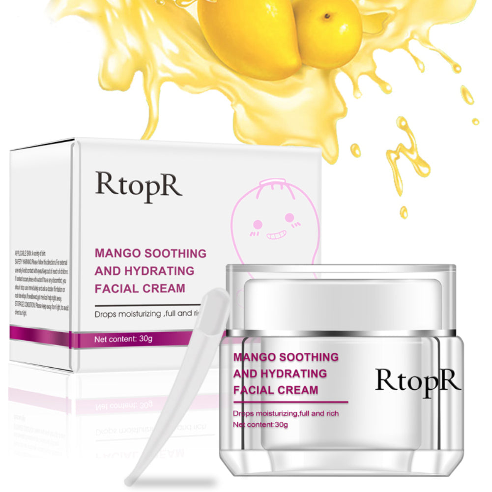 30g Mango Soothing Hydrating Skin Care Embellish Moisturizing Women Facial Cream