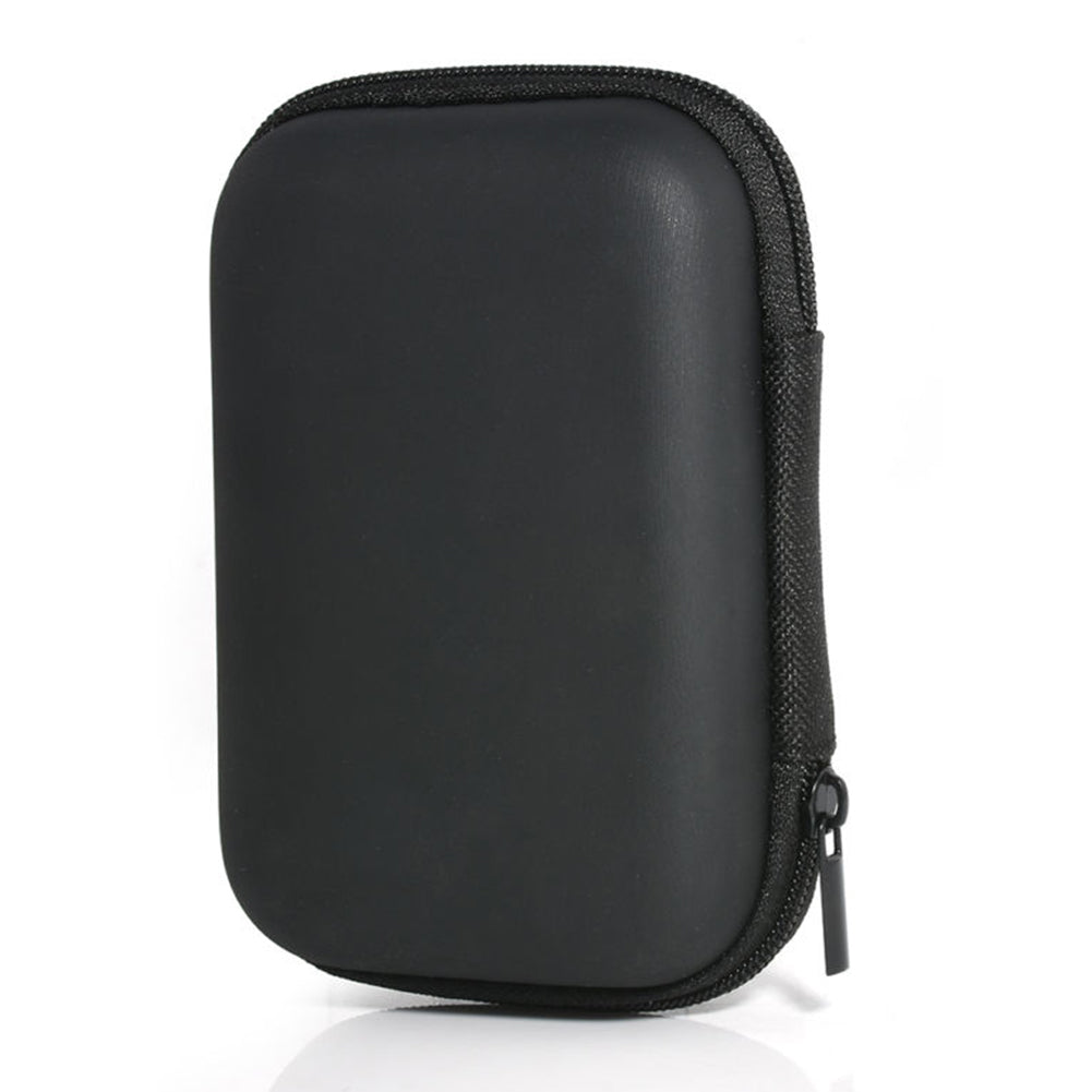 Portable Mini Storage Case Zipper Carry Pouch Bag Box for Earphone Headphone