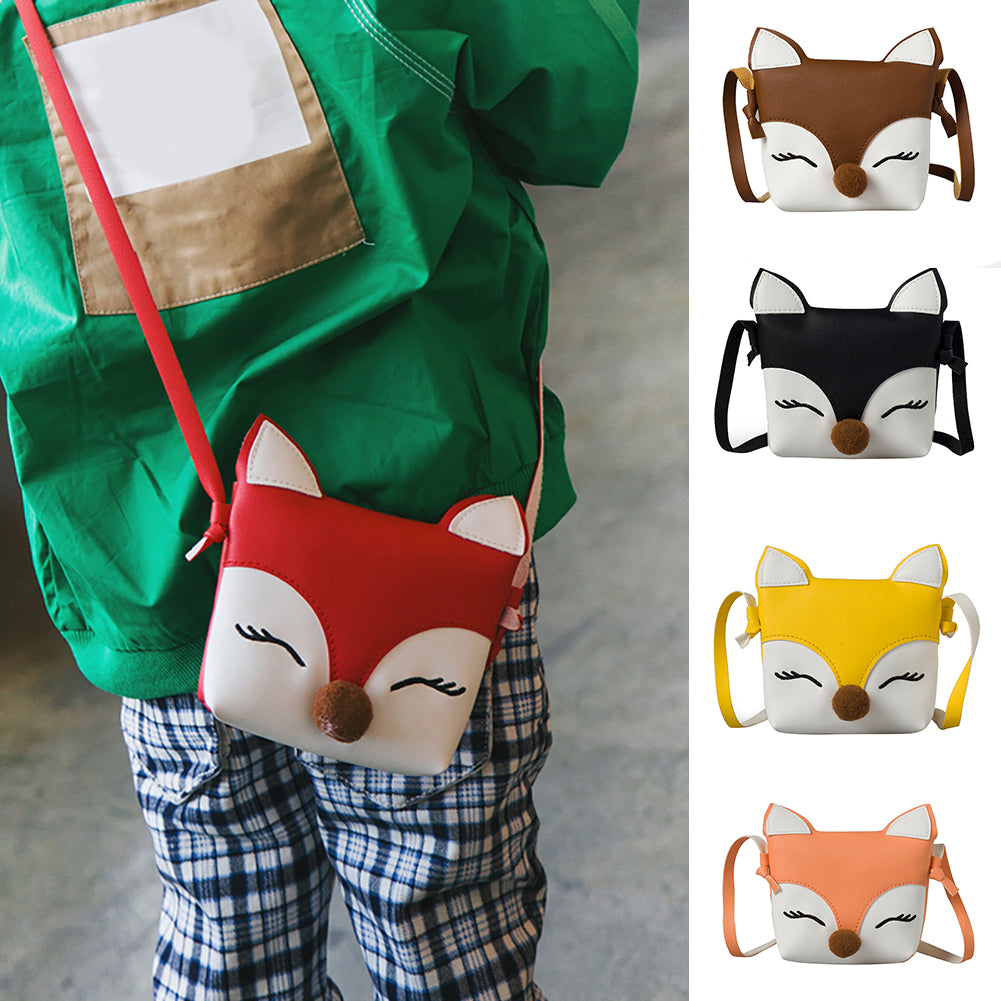 Fashion Fox Single Shoulder Bag Girl Cross Body Mini Party Travel Shopping Gift