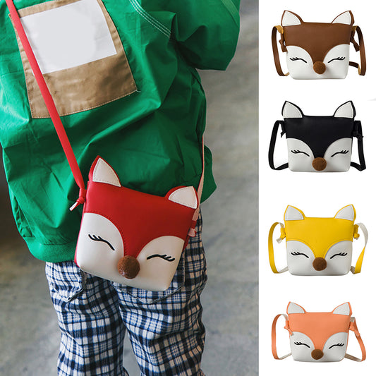 Fashion Fox Single Shoulder Bag Girl Cross Body Mini Party Travel Shopping Gift