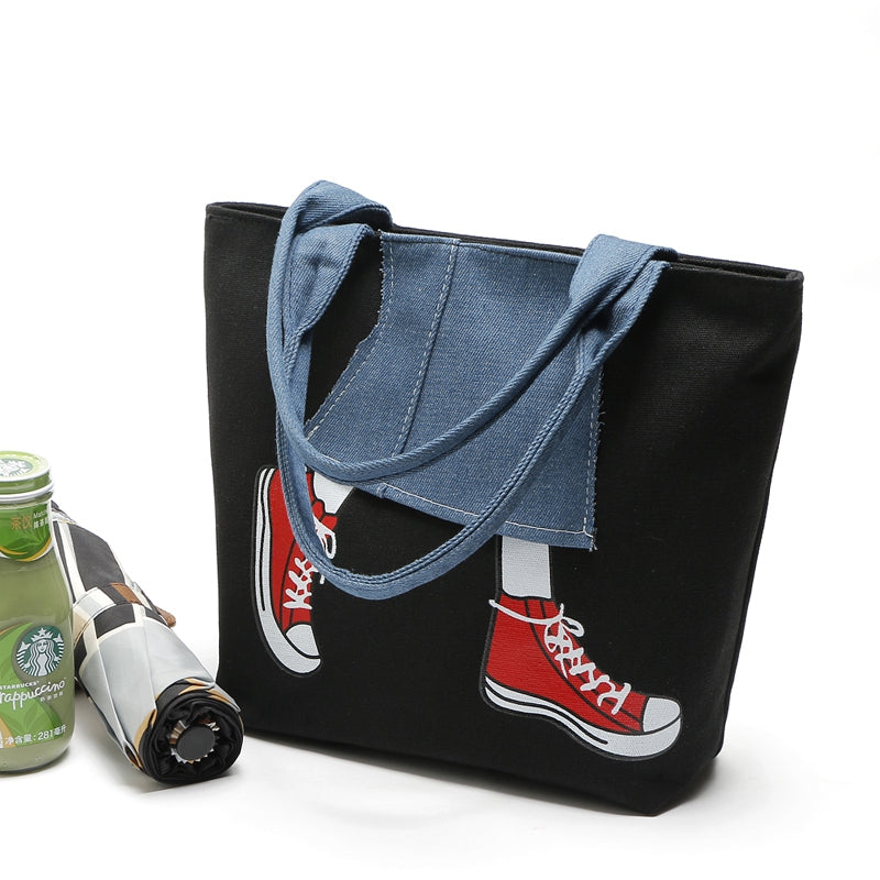 Girl Jean's Skirt Design Women Handbag Shouder Bag