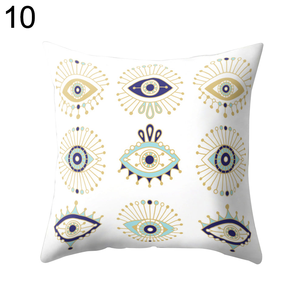 Eyes Print Pattern Throw Pillow Case Bed Sofa Waist Cushion Cover Home Decor